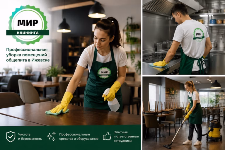уборка кафе и ресторанов в Ижевске