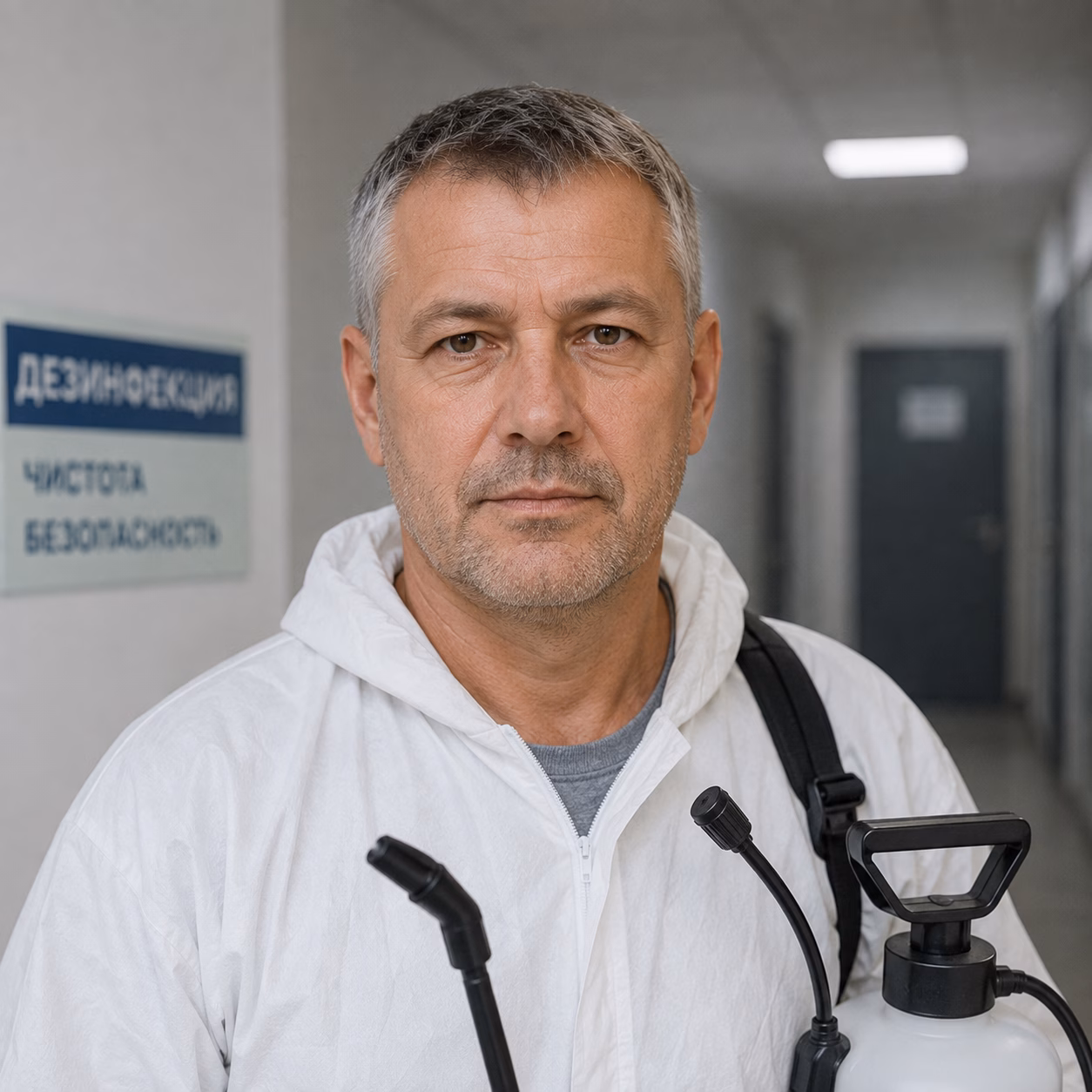 Сергей Александрович — дезинфектор Мир клининга Казань