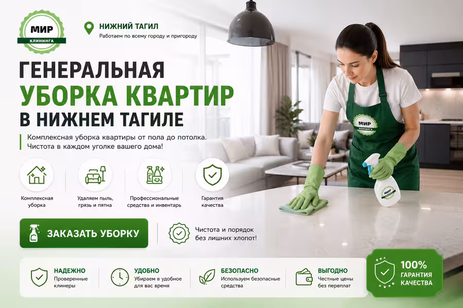 Уборка квартир